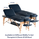 BodyPro Liftback Portable Massage Table
