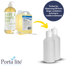 250ml Flip Top Cap Plastic Refillable Bottle