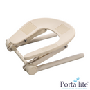 Deluxe Head Rest Cradle Ergonomic Contoured Adjustable Face Rest Cradle Cream