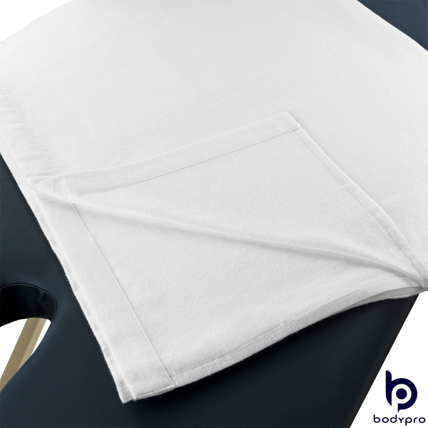 Oversized 100% Brushed Cotton Draping Flat Sheet White