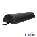 Half Round Bolster Support Cushion Black