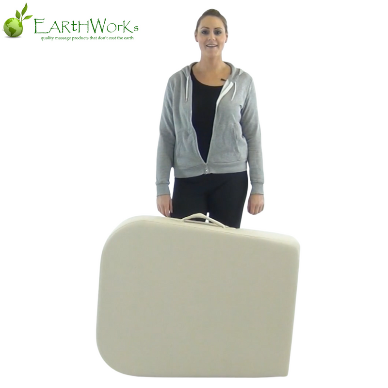 Earthworks Touch Plus Portable Massage Table Cream
