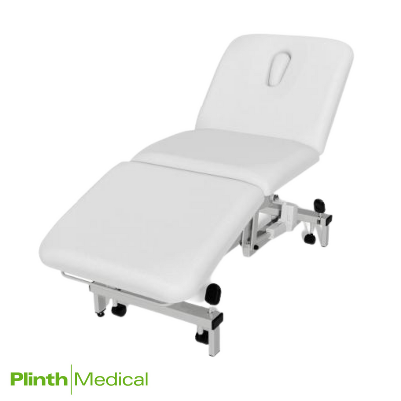 Plinth Pro3 Electric Treatment Couch Jasmine (White)