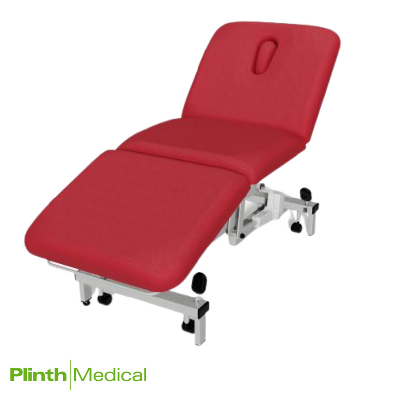 Plinth Pro3 Electric Treatment Couch PillarBox (Red)