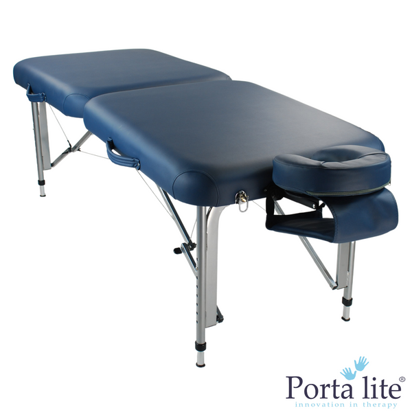 Porta-Lite Delta II Portable Massage Table Black 28" Wide