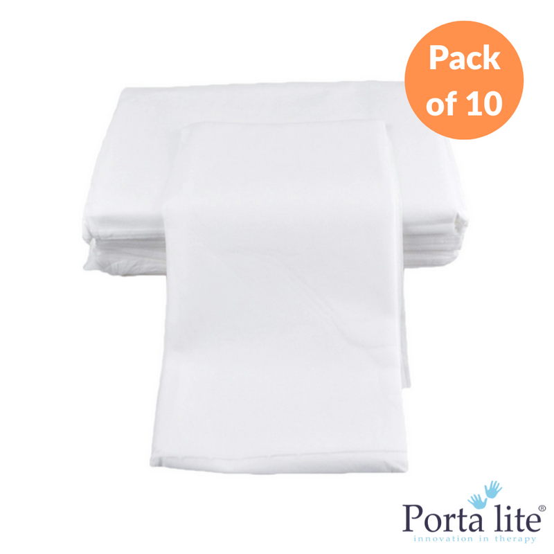 Disposable Waterproof Hygiene Sheets - Pack of 10