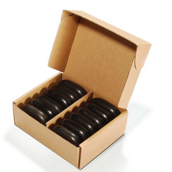 Basalt Hot Stone Set - Large Size (8 Stones)