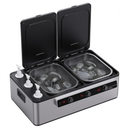 Deluxe Multifunction Hot Stone Heater & Oil Warmer Combo with LED Display