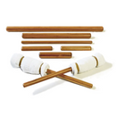 Vulsini Deluxe Warm Bamboo Stick Massage Set (8 Pieces)