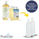 250ml Slimline Plastic Bottle with Pump Dispenser