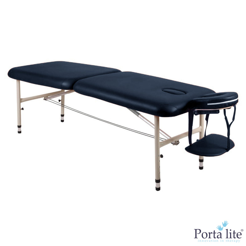 The Advantage 10.5kg Portable Massage Table Navy