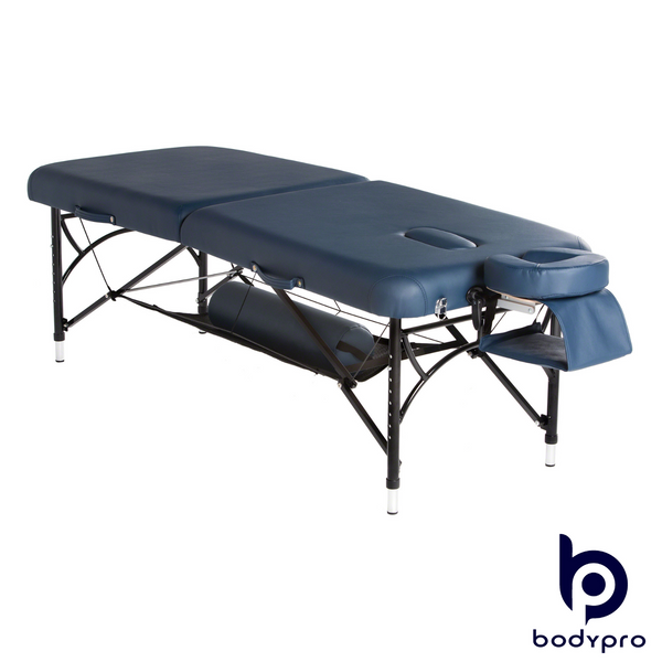 BodyPro Active Portable Massage Table 28" Wide Navy
