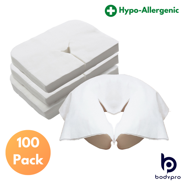 Disposable Face Rest Covers - Pack of 100 1 x Pack of 100 Pieces