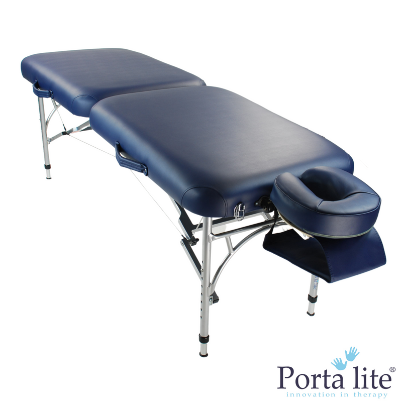 Porta-Lite Delta I Portable Massage Table - 10.3kg Navy