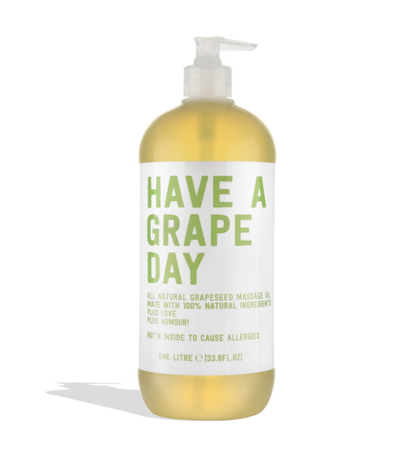 "Have A Grape Day' 100% Grapeseed Oil 1 Litre